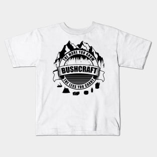 Bushcrafter Tshirt Kids T-Shirt